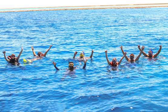 NOS SERVICES POUR L’EXCURSION SNORKELING COMPRENNENT